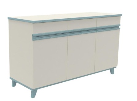 Buffet trois portes Soline